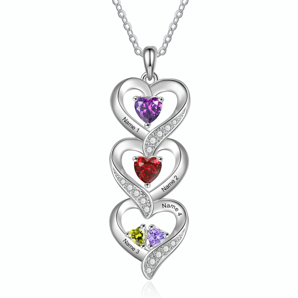 Custom Birthstone necklace