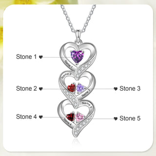 Custom Birthstone necklace