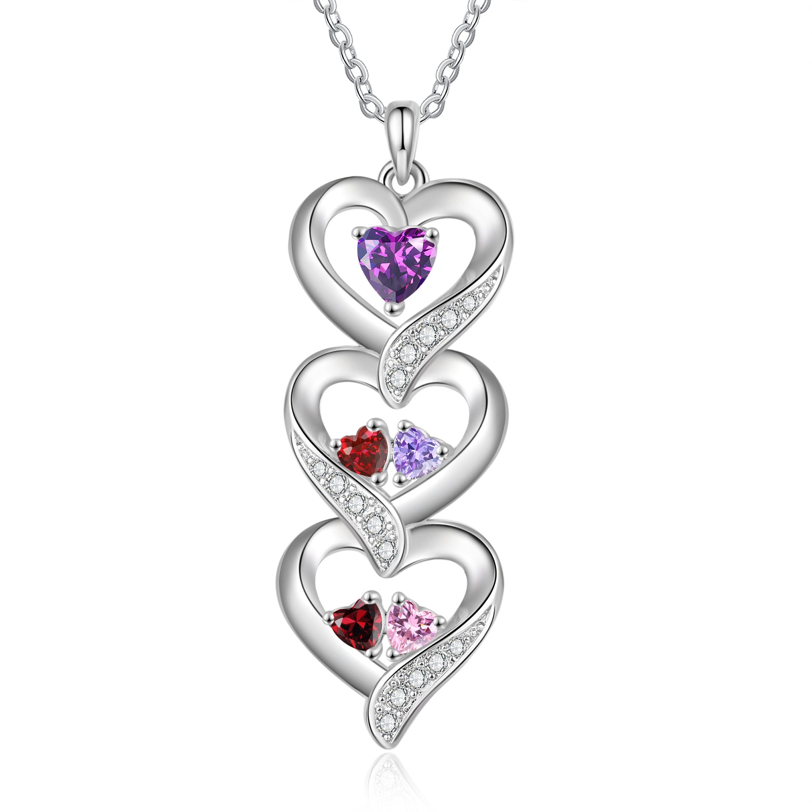 Custom Birthstone necklace