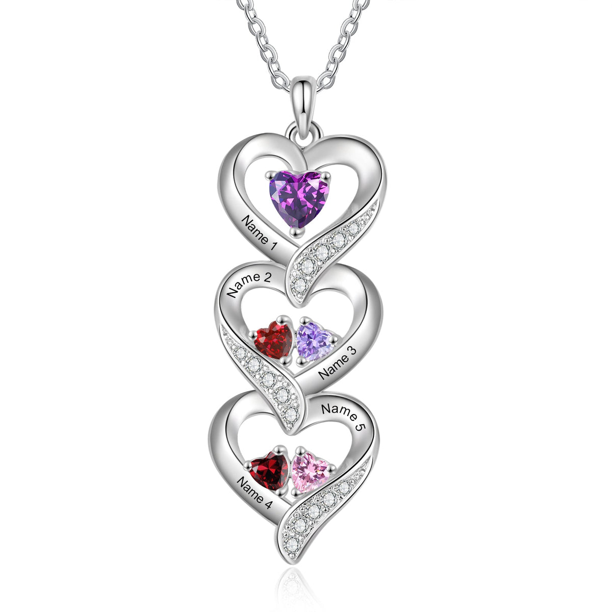 Custom Birthstone necklace