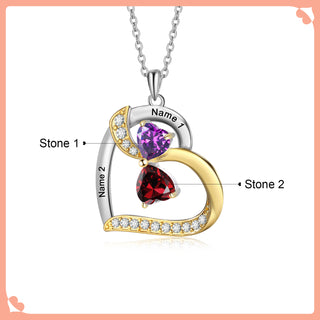 Custom Birthstone necklace