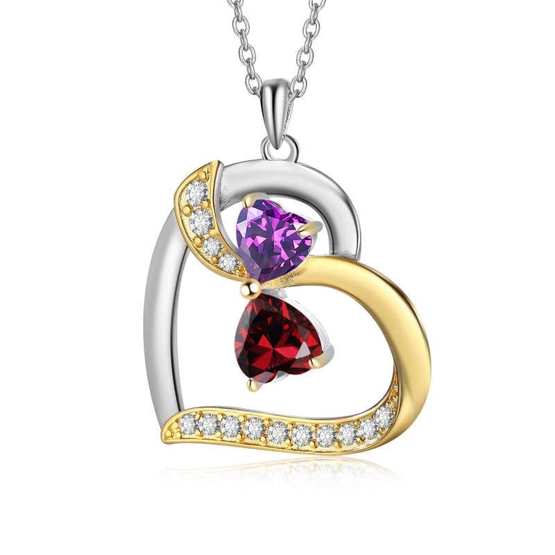 Custom Birthstone necklace