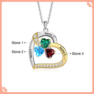 Custom Birthstone necklace