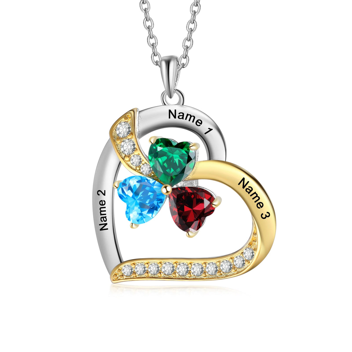 Custom Birthstone necklace
