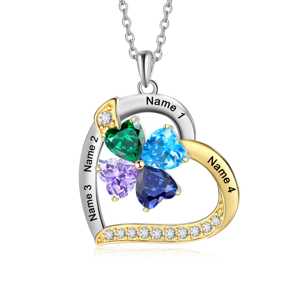 Custom Birthstone necklace
