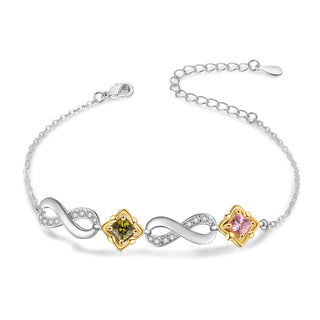 Custom Birthstone Bracelet