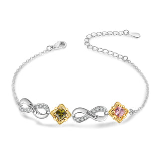 Custom Birthstone Bracelet