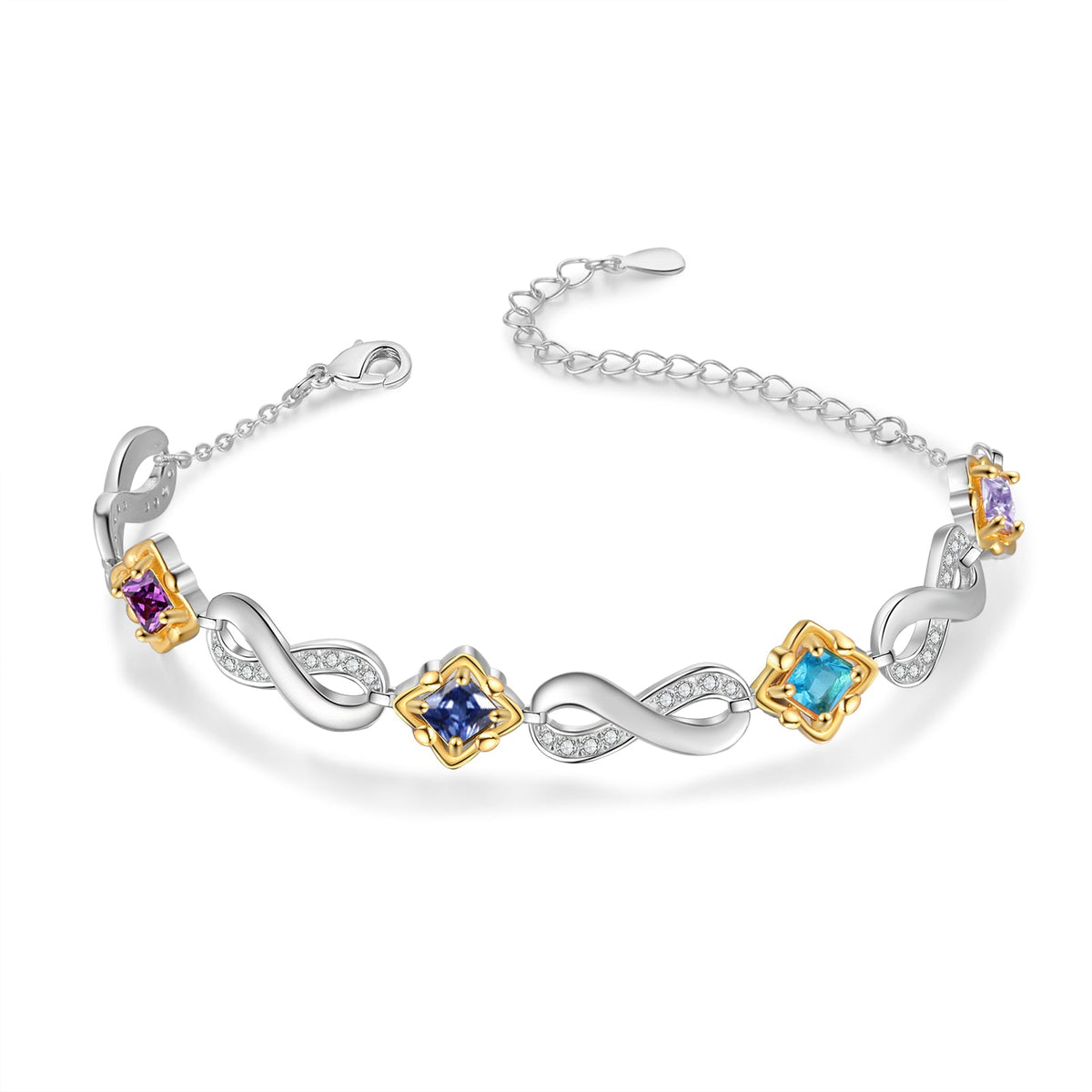 Custom Birthstone Bracelet