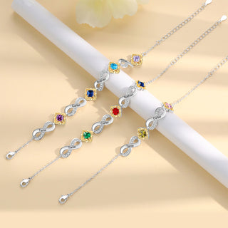 Custom Birthstone Bracelet