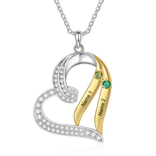 Custom Birthstone necklace