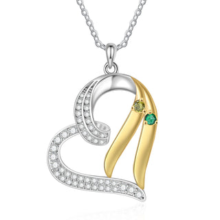 Custom Birthstone necklace