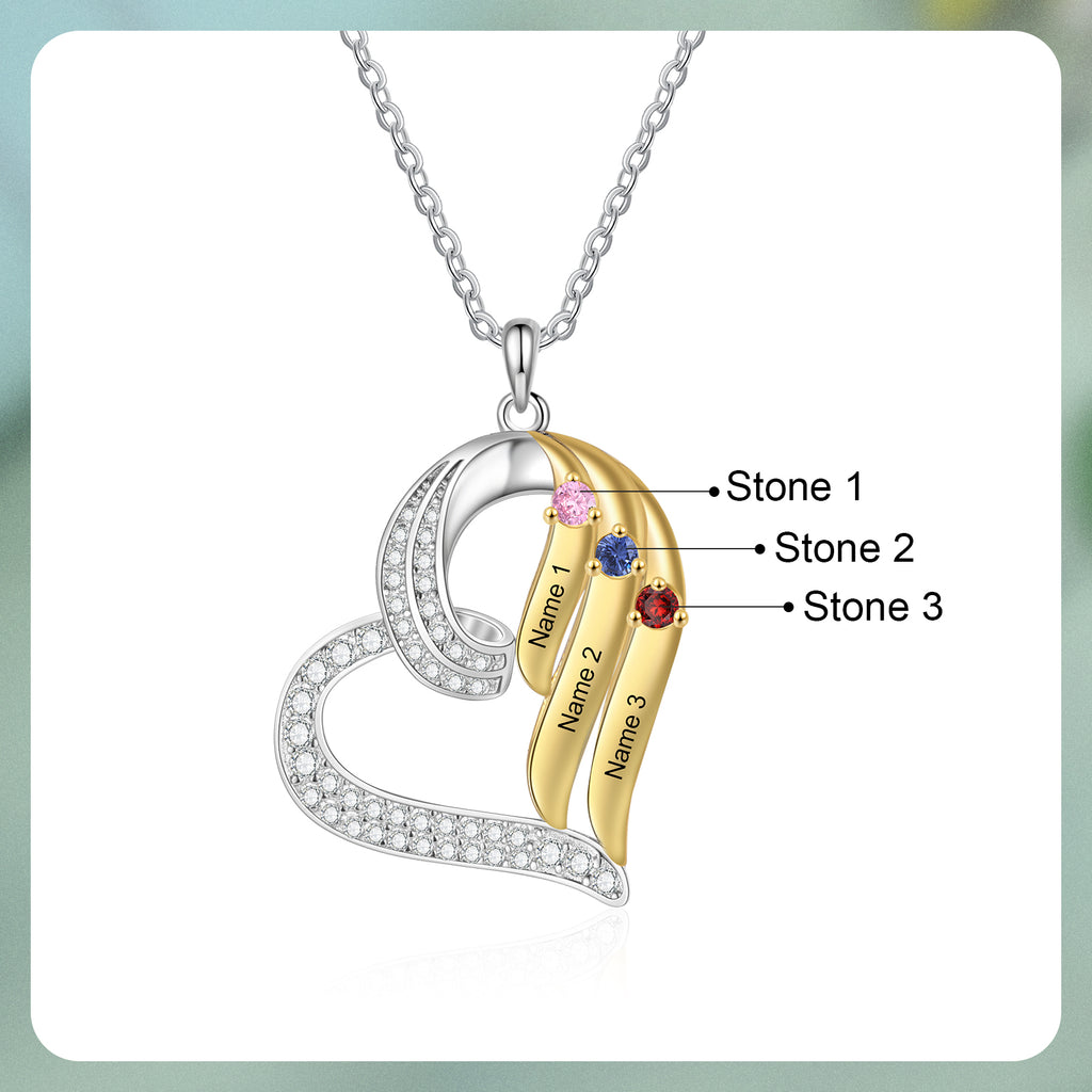 Custom Birthstone necklace