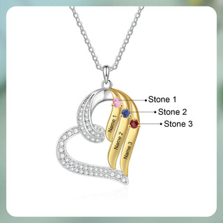 Custom Birthstone necklace