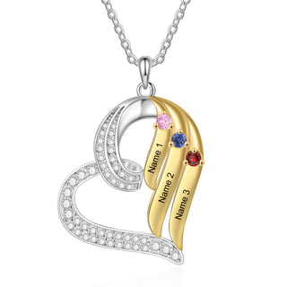 Custom Birthstone necklace