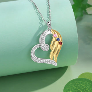 Custom Birthstone necklace