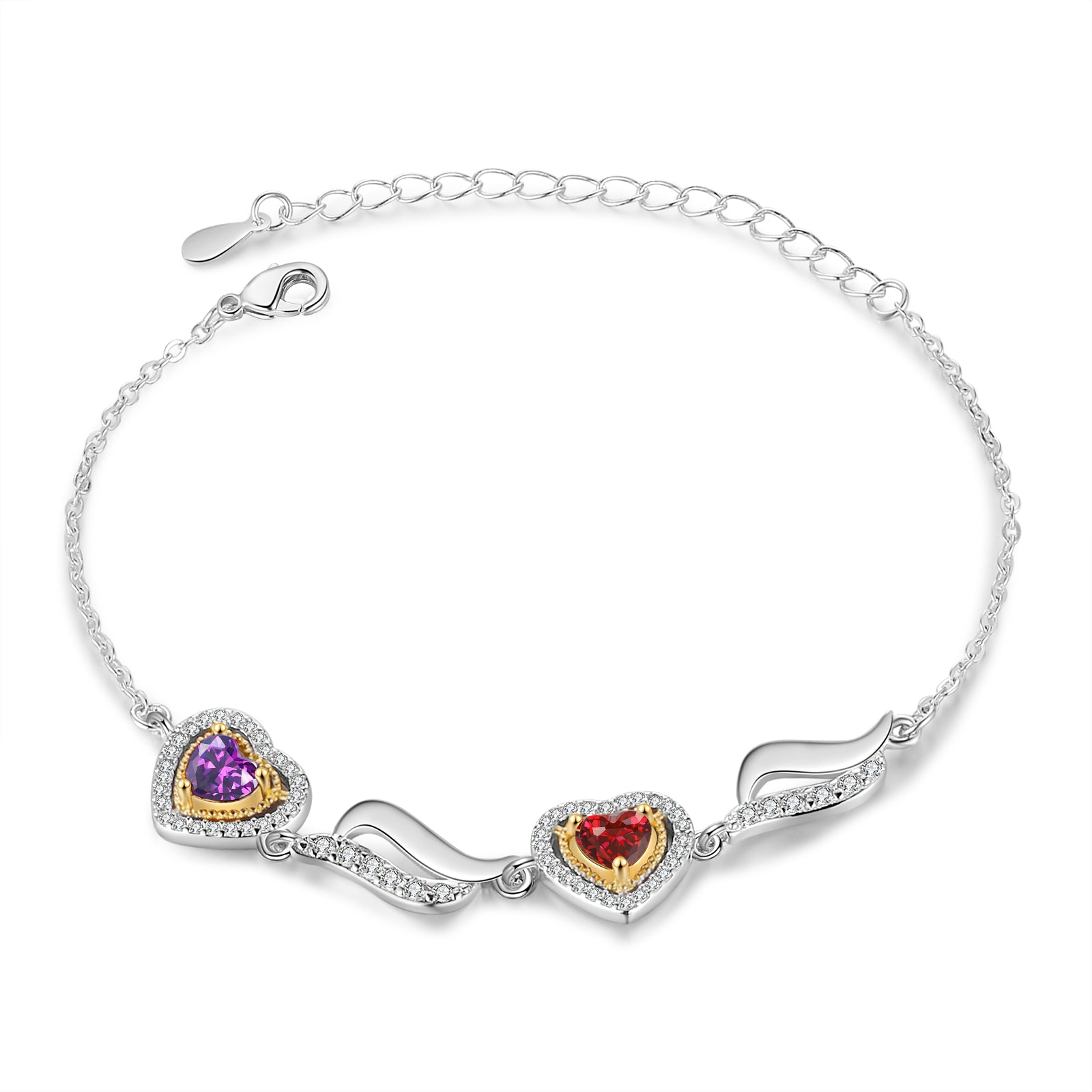 Custom Birthstone Bracelet