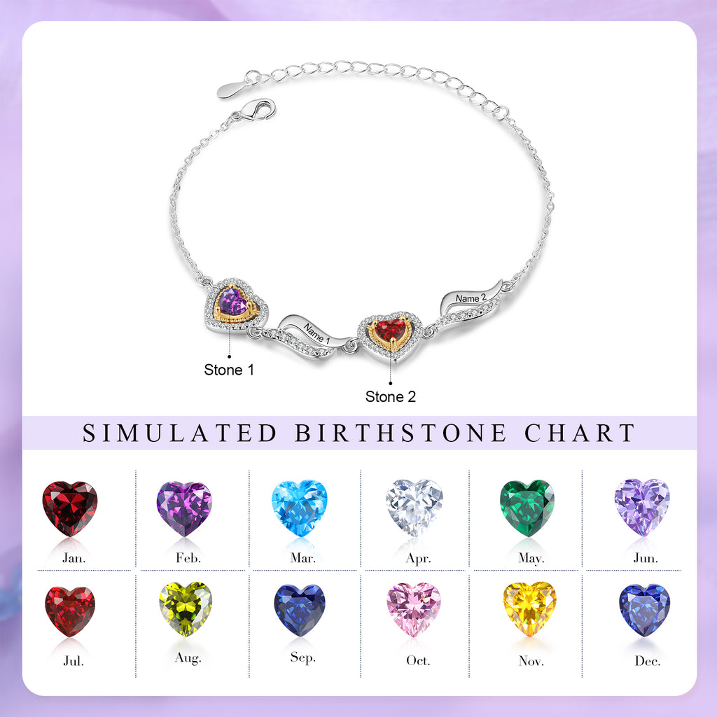 Custom Birthstone Bracelet