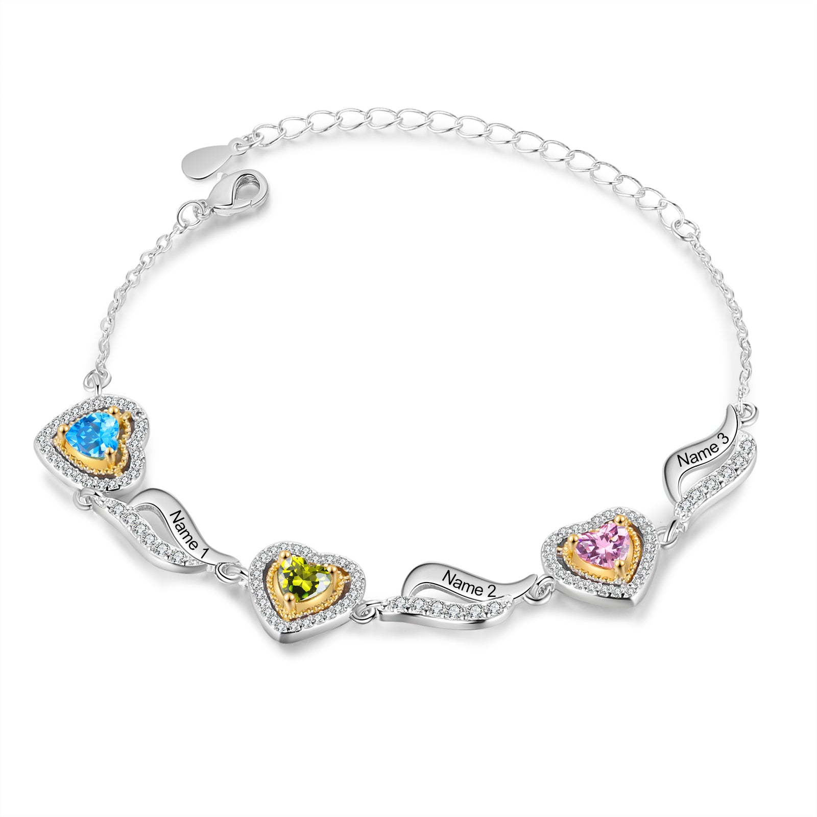 Custom Birthstone Bracelet