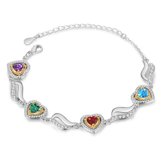 Custom Birthstone Bracelet