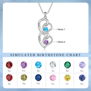 Custom Birthstone necklace