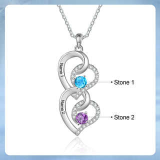 Custom Birthstone necklace