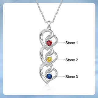 Custom Birthstone necklace