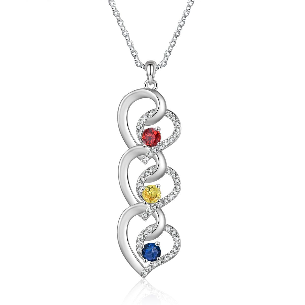 Custom Birthstone necklace