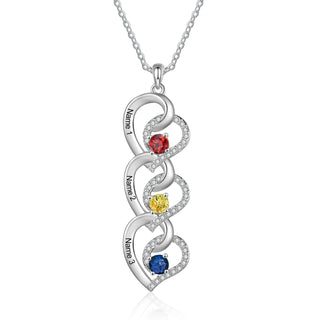 Custom Birthstone necklace