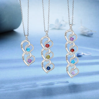 Custom Birthstone necklace