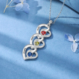 Custom Birthstone necklace