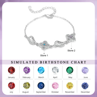 Custom Birthstone Bracelet
