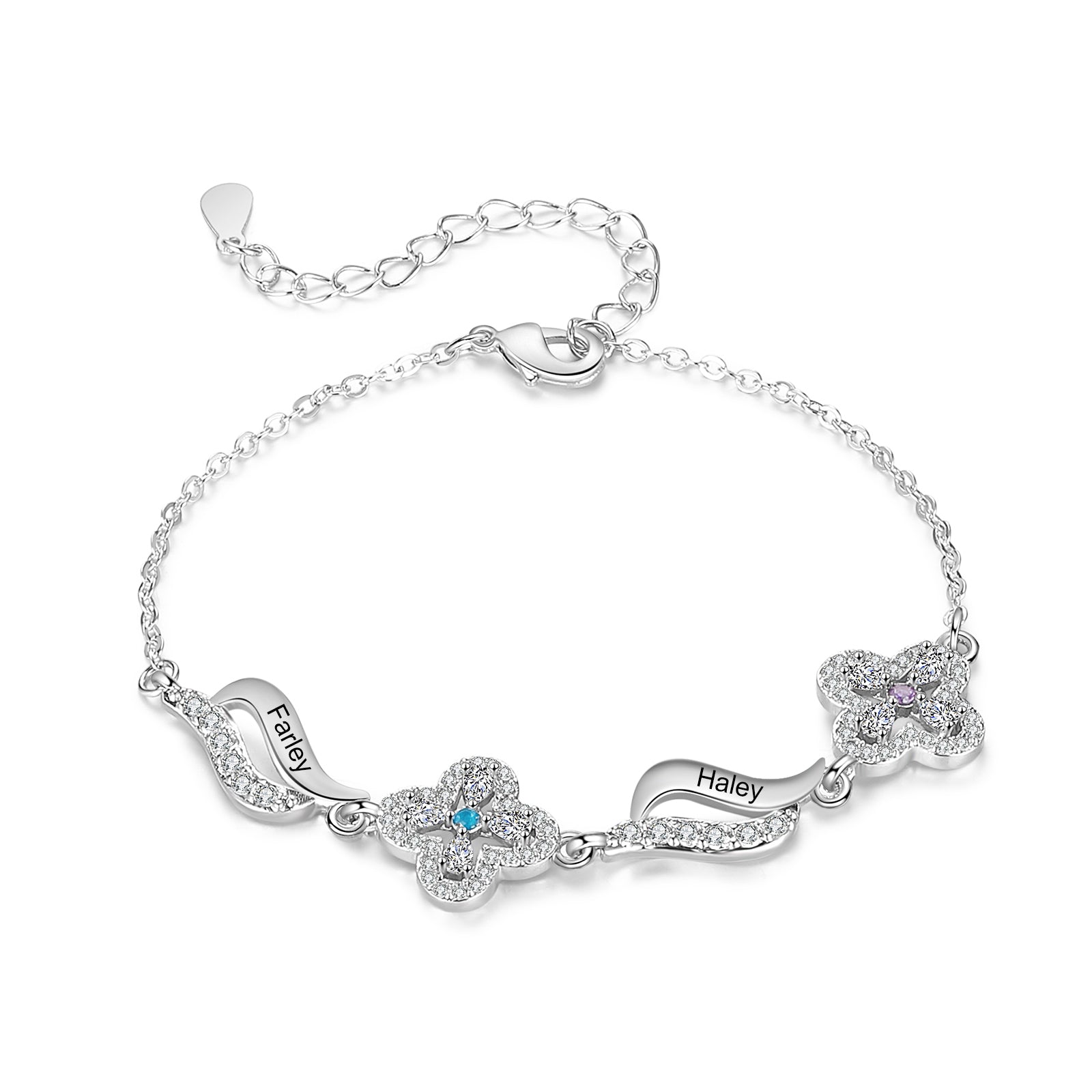 Custom Birthstone Bracelet