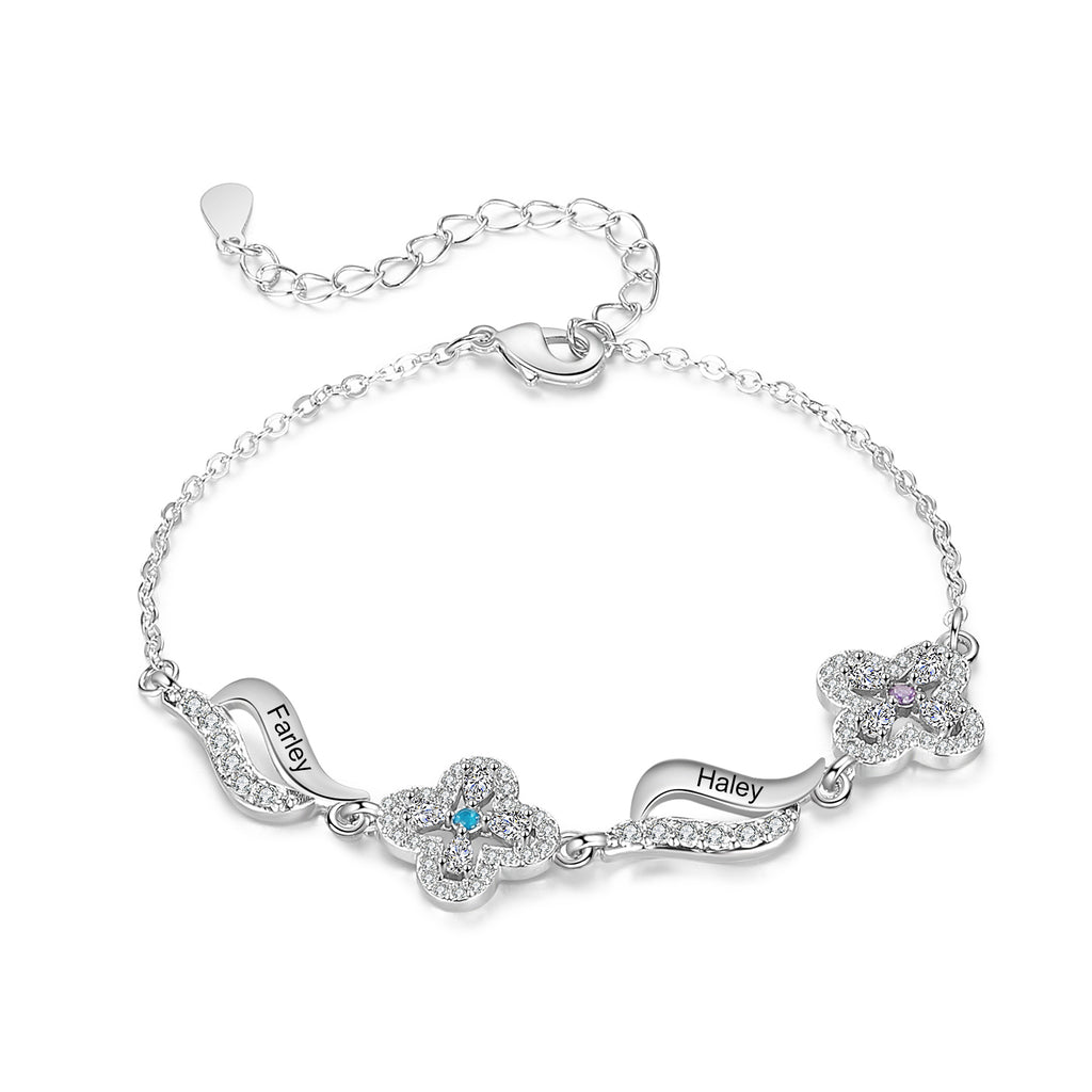 Custom Birthstone Bracelet