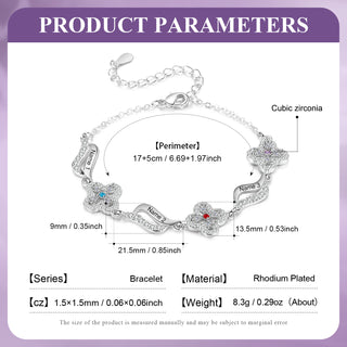 Custom Birthstone Bracelet