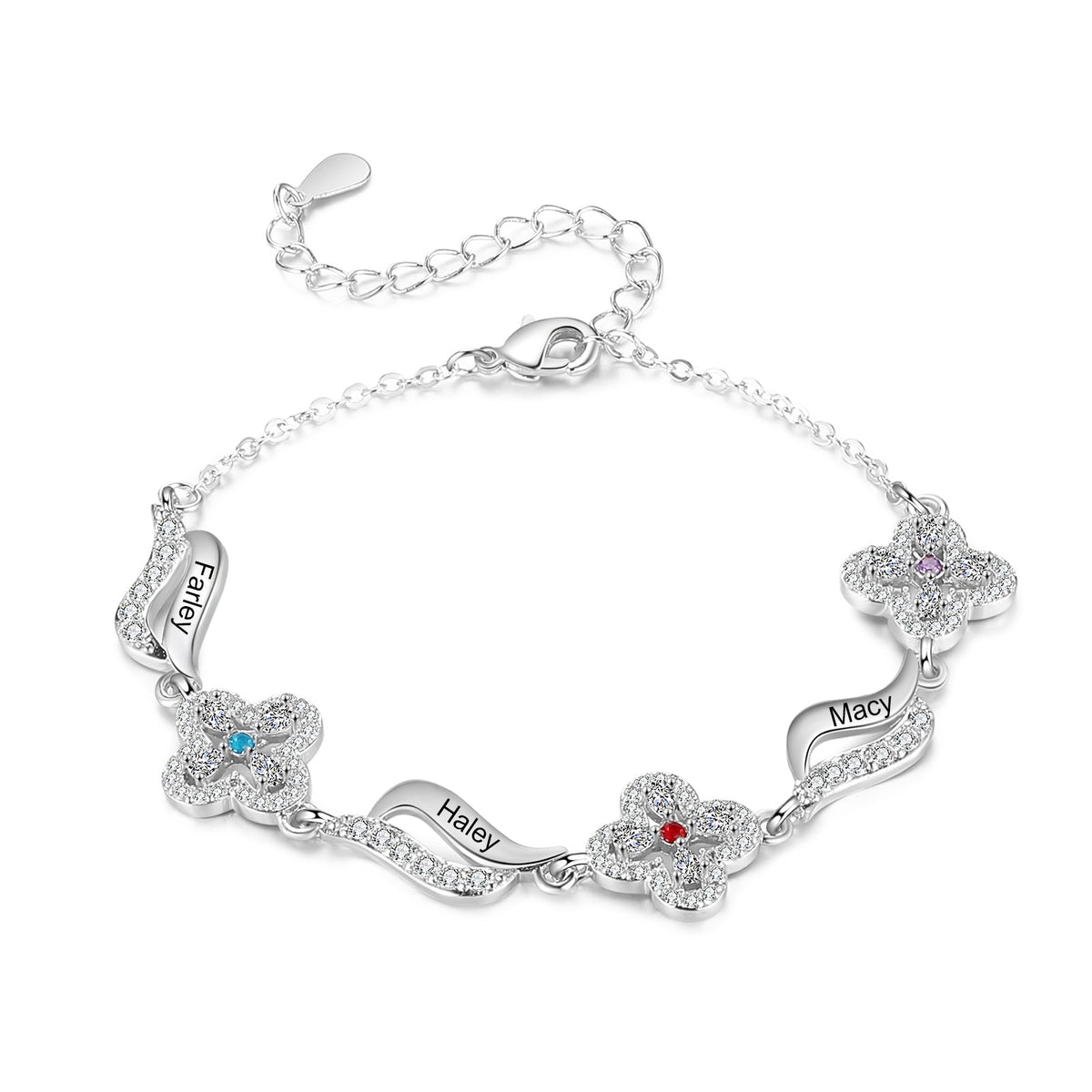 Custom Birthstone Bracelet