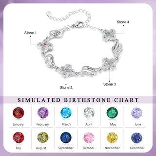 Custom Birthstone Bracelet