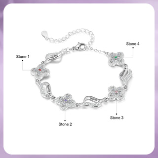 Custom Birthstone Bracelet