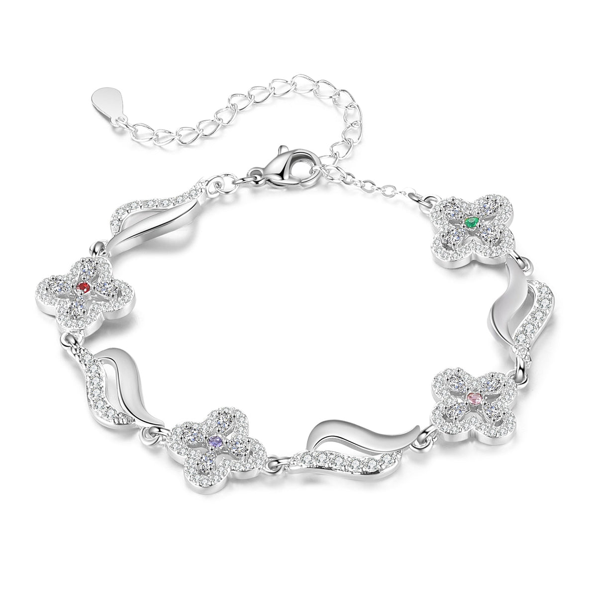 Custom Birthstone Bracelet