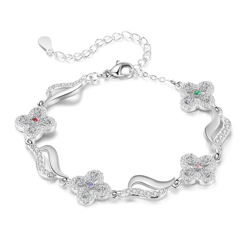 Custom Birthstone Bracelet