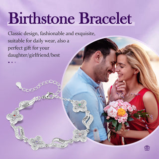 Custom Birthstone Bracelet
