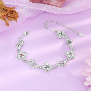 Custom Birthstone Bracelet