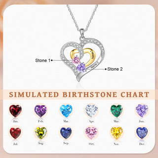 Custom Birthstone necklace