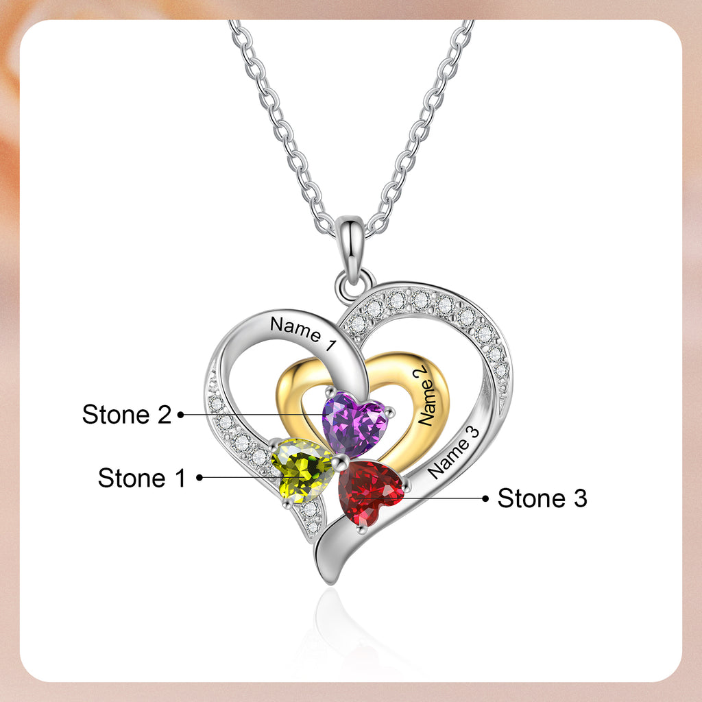 Custom Birthstone necklace