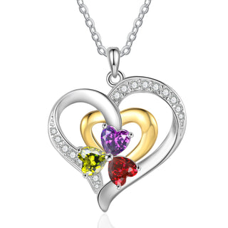 Custom Birthstone necklace