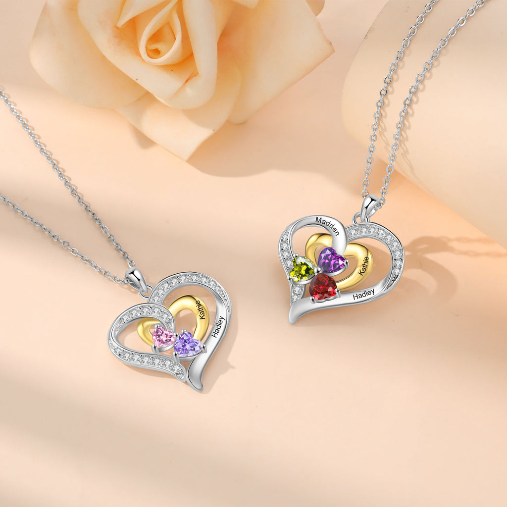 Custom Birthstone necklace
