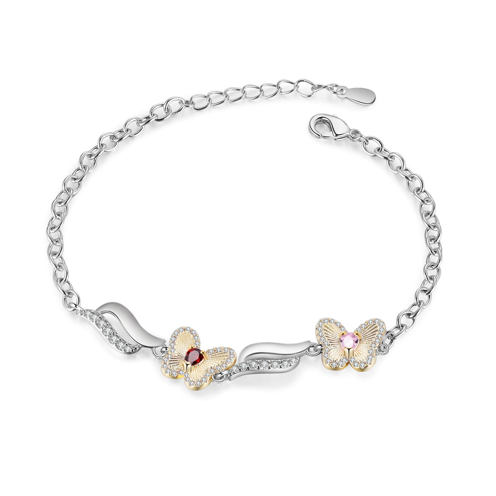 Custom Birthstone Bracelet