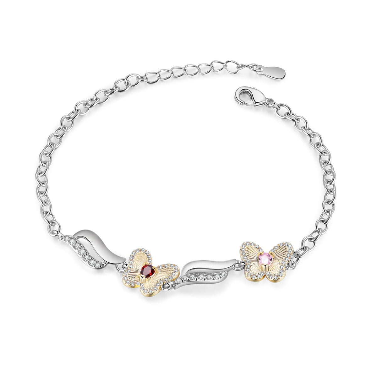 Custom Birthstone Bracelet
