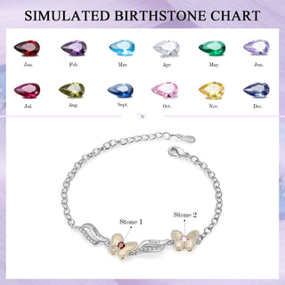 Custom Birthstone Bracelet