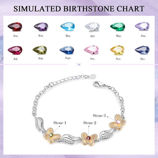 Custom Birthstone Bracelet