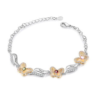 Custom Birthstone Bracelet